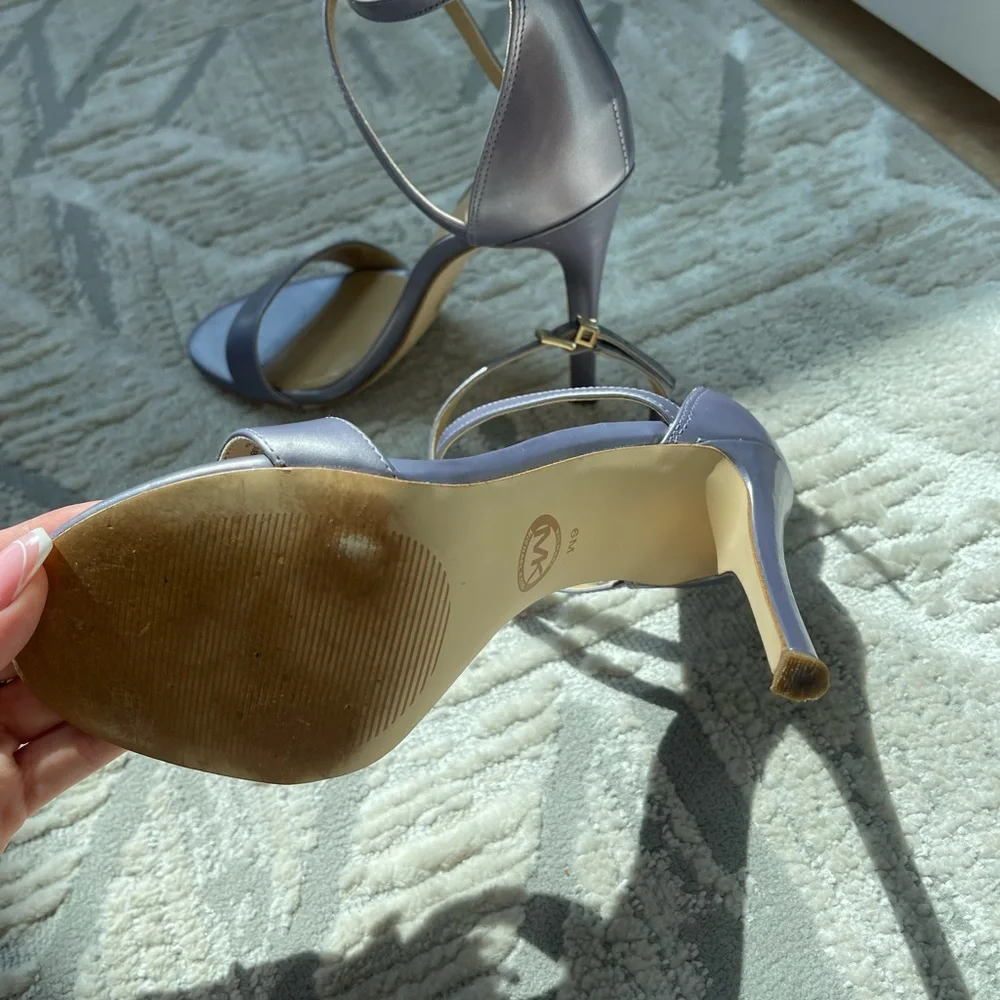 Michael Kors High Heel Sandals Purple light lavender size 6 (eur 36) woman - Picture 8 of 8